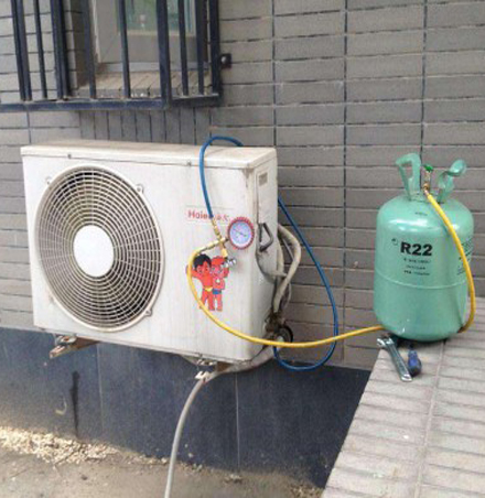 蒙山空调加氟